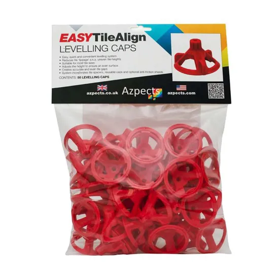 EASY Tile Align Levelling Caps 50 Pack 