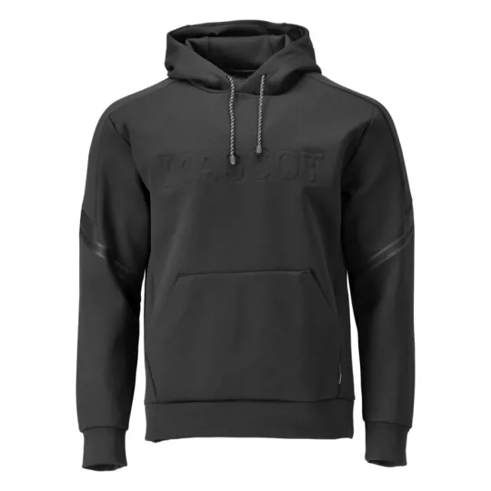 Mascot 22186 Fleece Hoodie, Black - XX Large