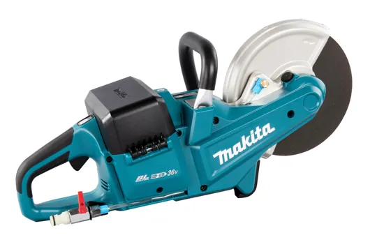 Makita DCE090ZX1 Twin 18v (36v) Brushless 230mm Disc Cutter Naked