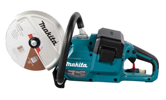 Makita DCE090ZX1 Twin 18v (36v) Brushless 230mm Disc Cutter Naked