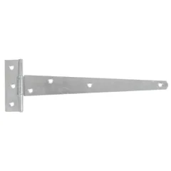 John George GatePro BZP Light Tee Hinge Pair, 225mm / 9 inch