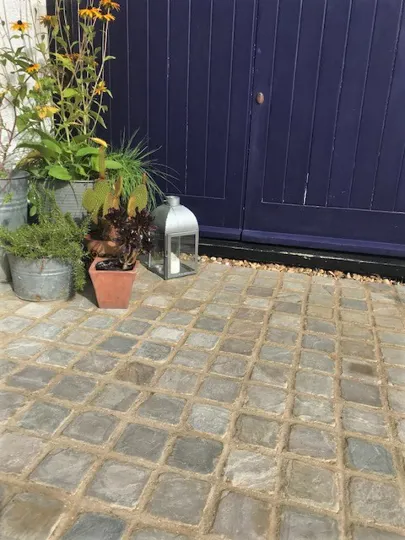 Pewter Cobbles Weathered Mixed Size Pack (585 piece pack,15m2)