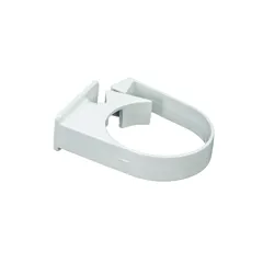 Floplast RC3W 68mm White Round Downpipe Single Fix Clip