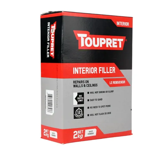 Toupret TTREB702GB Interior Filler - Le Reboucheur 2kg