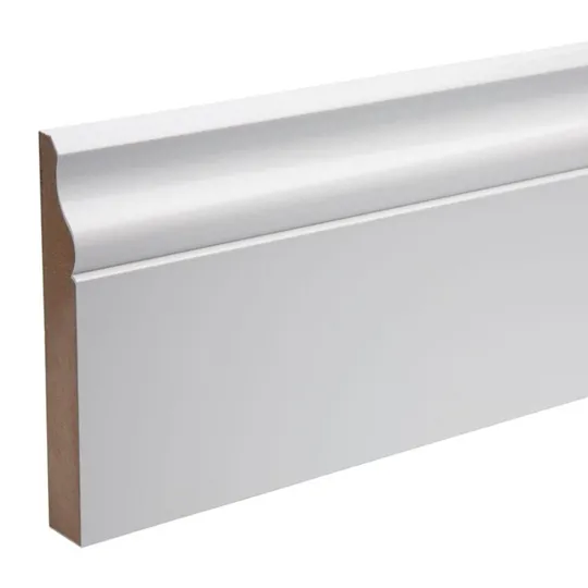 MDF Primer Mould Ogee 1 Skirting 18x144x4400mm - FSC Mix 70%