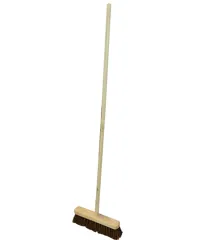 Faithful FAIBRBASS12H Stiff Bassine 12 Inch Broom, 48 Inch Handle