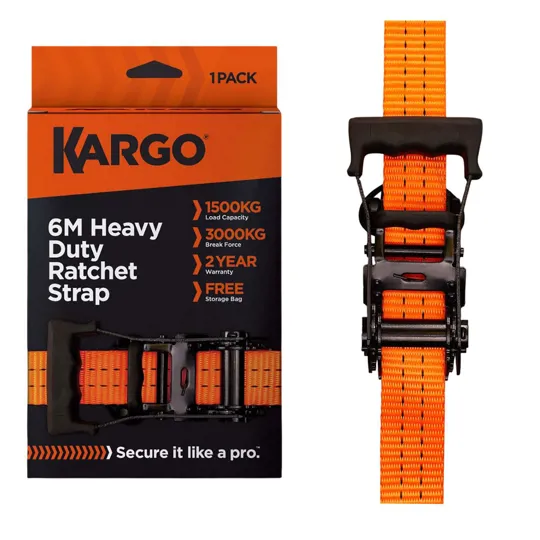 Kargo Heavy Duty Strap 6m x 35mm, 3000kg