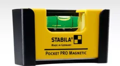 Stabila STB-17768-S Pocket Pro Magnetic Spirit Level with Belt Clip