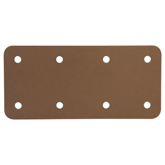 Internal Sleeper Flat Short Support Plate Brown