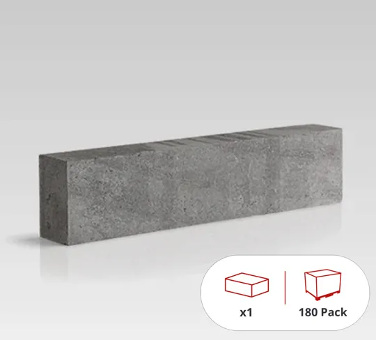 Thermalite Hi-Strength 7 Coursing 100 x 65 x 440mm 7.3N Brick - (180 per pack)