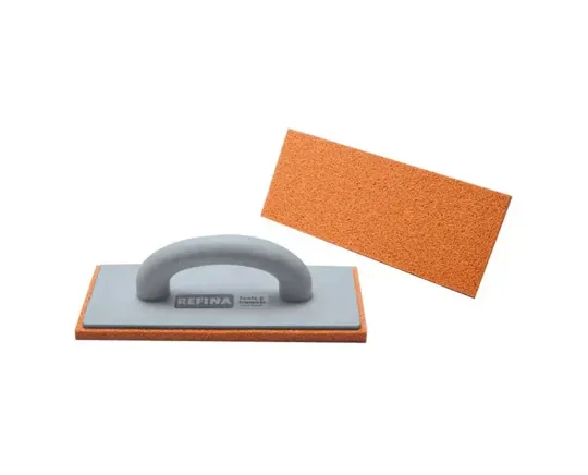 Refina Orange Med/Course Sponge Float 12"