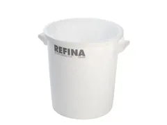 Refina Plastic Mixing Tub White 35Ltr
