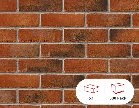 Ibstock Leicester Autumn Multi 65mm Brick (500 per pack)