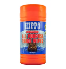 Hippo H18710 All Purpose Trade Wipes, 80-Pack Tub