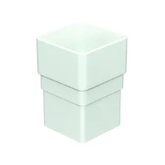 FloPlast RSS1W 65mm White Square Downpipe Socket