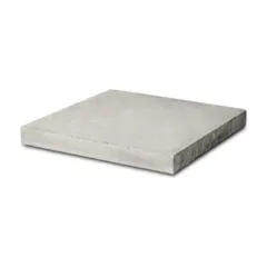 Charcon B50 Pressed Square Edge Paving Slab Grey, 600 x 600mm