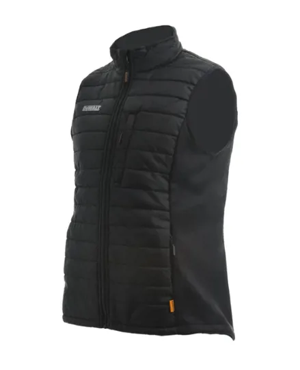 DeWalt Force Lightweight Rip-Stop Slim Fit Gilet Black, Size S