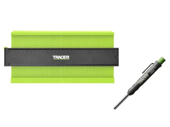 Tracer ACG2 250mm Contour Gauge c/w Deep Hole Construction Pencil