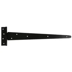 John George H5H121AB120 121 Medium Black Tee Hinge Pair, 300mm / 12 Inch