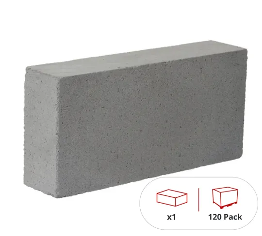 Aerated Block (C) 100 x 215 x 440mm 3.6N - 10 per m2 - (120 per pack)
