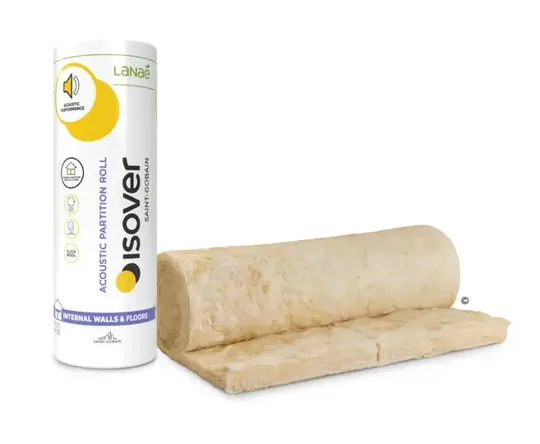 Isover APR Acoustic Partition Roll (Pre Cut To 600mm) 100x1200mmx9.17m (11m�)