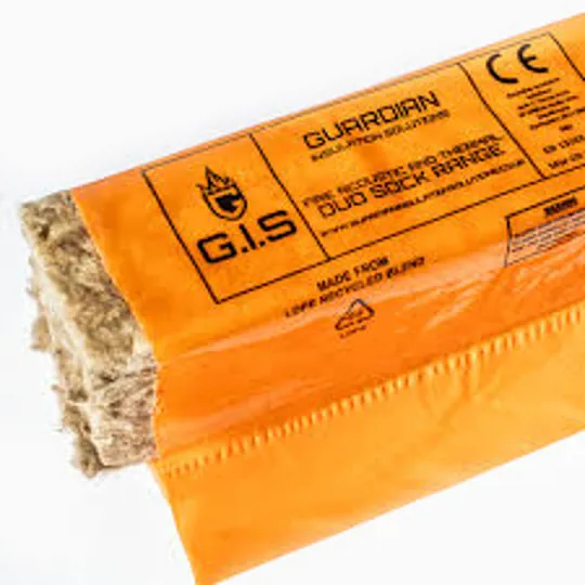 Rockfibre TCB Cavity Barrier Sock 88 x 110 mm  (To Suit 90-100mm Cavity) - Orange 1.2m Length