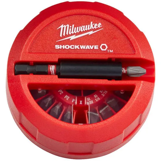 Milwaukee 4932472055 16 Piece Impact Puck Bit Set