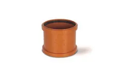 Polypipe UG402 Polypropylene Double Socket Coupler, 110mm
