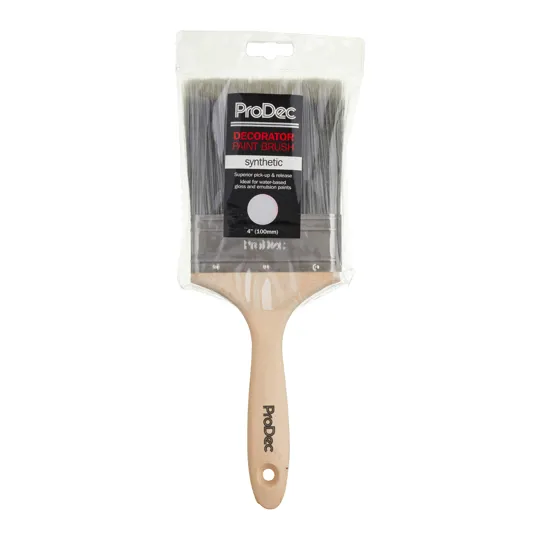 ProDec 4 Decorator Brush, wood handle