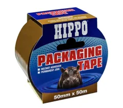Hippo H18404 Packaging Tape, 50mm / 2in x 50m