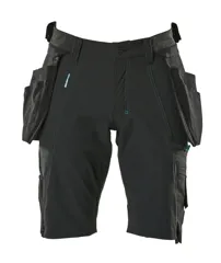 Mascot 17149 Advanced Shorts with Holster Pockets, Black 32.5W - 38.5W