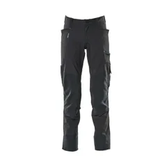 Mascot 17179 Advanced Trousers with Kneepad Pockets, Dark Navy R 32L - 32.5-38.5W