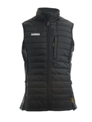 DeWalt Force Lightweight Rip-Stop Slim Fit Gilet Black, Sizes S - XXXL