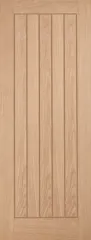 LPD Belize Unfinished Oak Veneer Internal Door - FSC Mix 70%